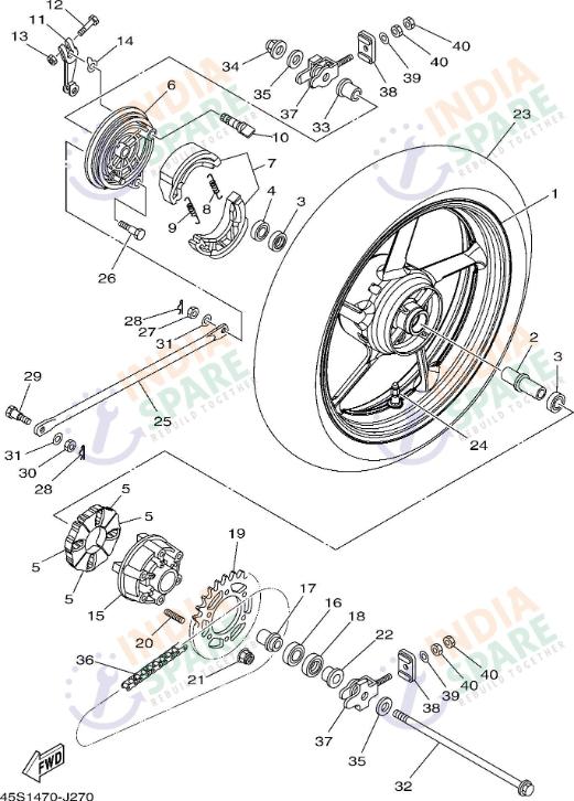 REAR WHEEL